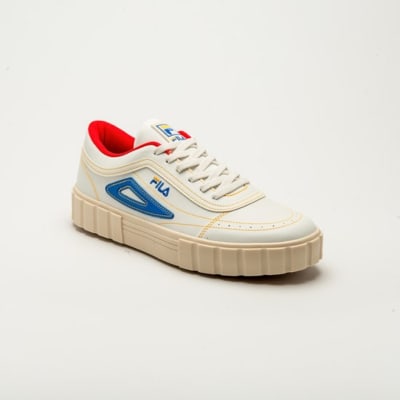 ZAPATILLA FILA BLANCA CUERO F01L004161-4899