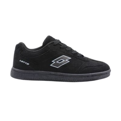 Zapatilla lotto Deportiva Juvenil Calcio JR negro J0657-2
