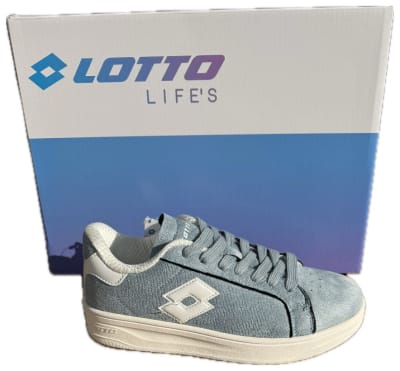 zapatilla lotto Urbano Mujer Roma celeste J0667