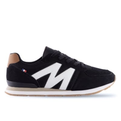 ZAPATILLA MICHELIN ELYSEES NEGRO-CAFÉ CC12-M-01-09
