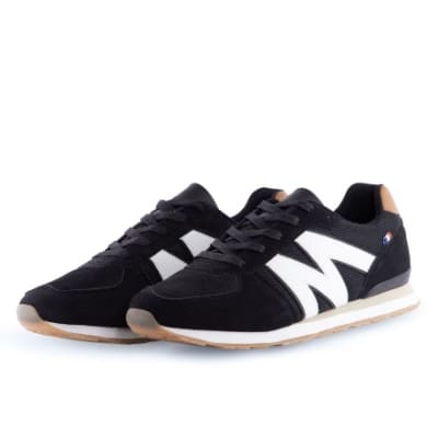 ZAPATILLA MICHELIN ELYSEES NEGRO-CAFÉ CC12-M-01-09