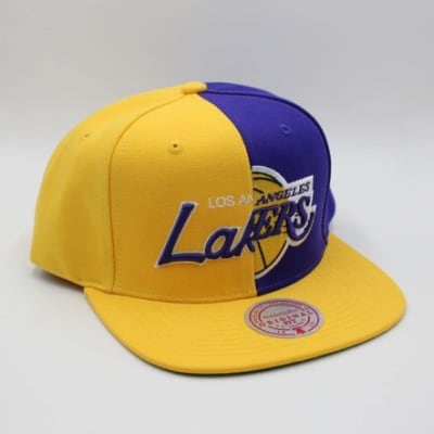JOCKEY MITCHELL AND NESS LOS ANGELES LAKERS NBA SNAPBACK HHSS45161