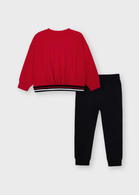 CONJUNTO MAYORAL POLERON Y BUZO ROJO 483924