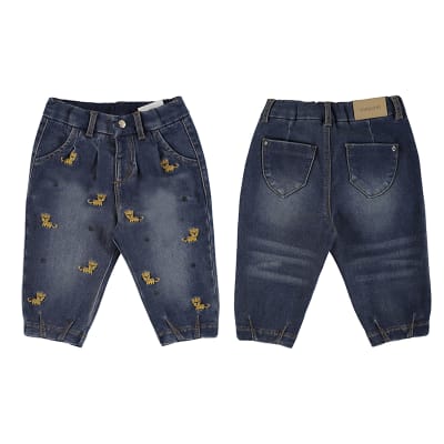 Pantalon Mayoral largo tejano bordado 151751