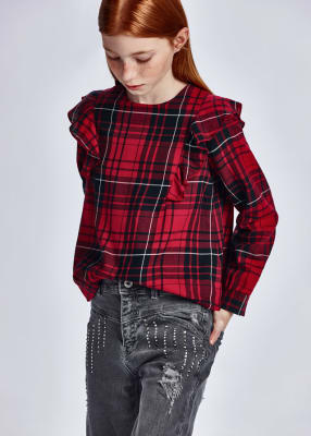 JEANS MAYORAL LARGO TEJANO SLOUCHY GRIS MEDIO 756162