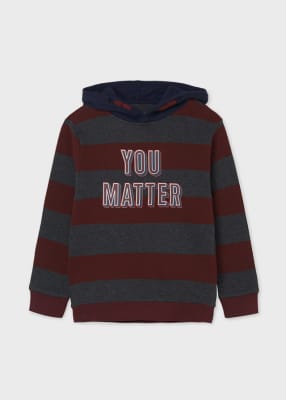 POLERON MAYORAL CON GORRO ROOIBOS 740778