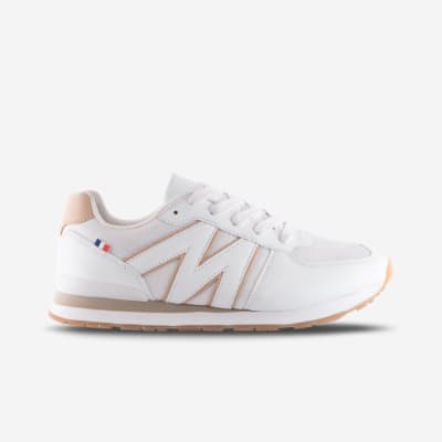 ZAPATILLA MICHELIN ELYSEES BLANCO-TAUPE CC12-W-03-321