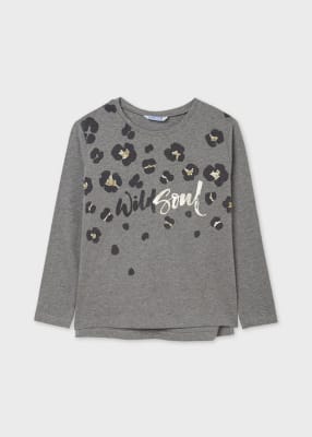 POLERA MAYORAL GRAFICA ACERO VIRG 709420