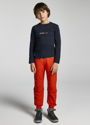 BUZO MAYORAL ELASTICA BOLSILLOS NARANJA 7552211