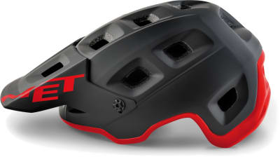 MET TERRANOVA MIPS BLACK RED MATT GLOSSY TALLA M1