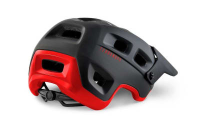 MET TERRANOVA MIPS BLACK RED MATT GLOSSY TALLA M