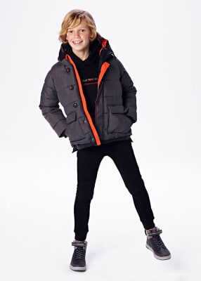 BUZO MAYORAL FELPA CONTRASTE PLANA NEGRO 7546