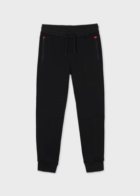 BUZO MAYORAL FELPA CONTRASTE PLANA NEGRO 7546