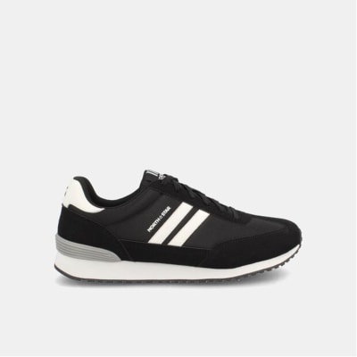 ZAPATILLA NORTH STAR NEGRA BAJA 889-68461