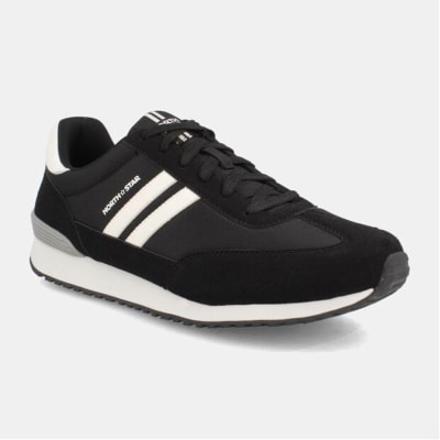 ZAPATILLA NORTH STAR NEGRA BAJA 889-6846