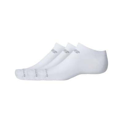 CALCETINES NEW BALANCE Flat Knit No Show Socks 3 Pack BLANCO CORTO LAS51403WT