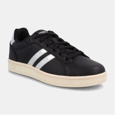 ZAPATILLA NORTH STAR NEGRA PLATEADO 551-6462
