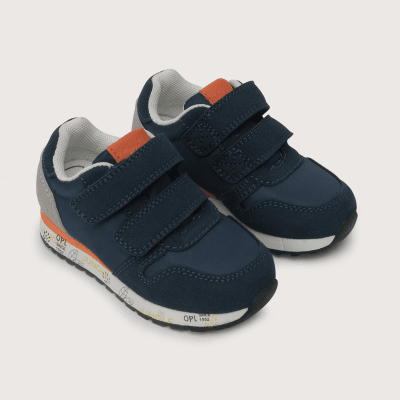 ZAPATILLA OPALINE NIÑO URBANA DOBLE VELCRO AZUL -47310250