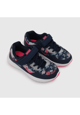 ZAPATILLA COLLOKY NIÑA FLORES CON VELCRO 588403-501