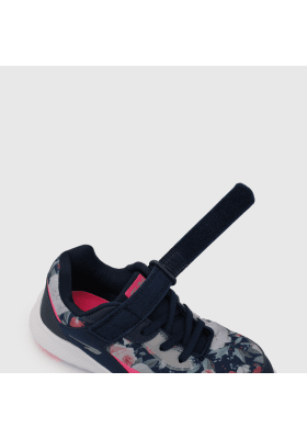 ZAPATILLA COLLOKY NIÑA FLORES CON VELCRO 588403-50