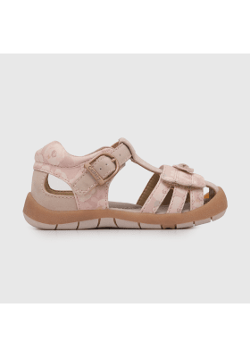 SANDALIA COLLOKY NIÑA ROSADO CON HEBILLA 339402-30