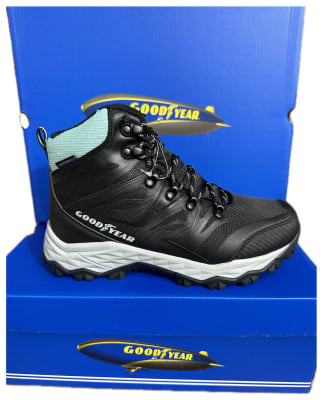 BOTIN GOODYEAR WATERPROOF ALVES BLACK/LT BLUE 55-650440-3