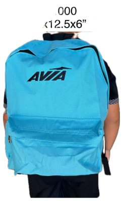 MOCHILA AVIA CELESTE 11-51821-CELESTE TAMAÑO 17X12.5X61