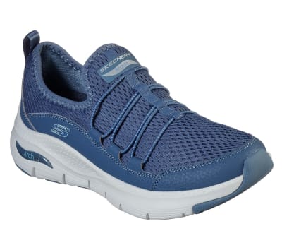 ZAPATILLA SKECHERS ARCH FIT-LUCKY THOUGHTS-NVY1