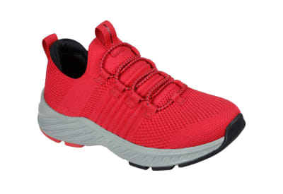 ZAPATILLA SKECHERS NIÑO ELITE RUSH-403653/RDBK2