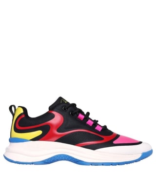 ZAPATILLA SKECHERS NEGRA CORDON 177369/BKMT1