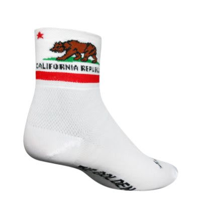CALCETIN SOCK GUY CALIFORNIA FLAG