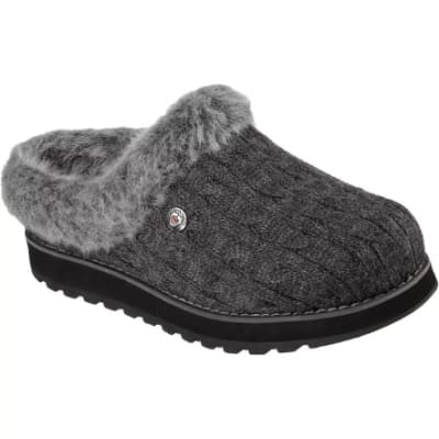 PANTUFLA SKECHERS GRIS 31204/CCL1
