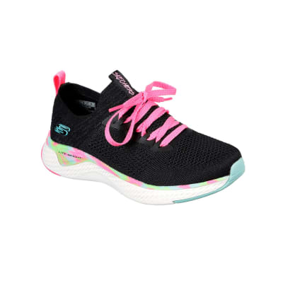 ZAPATILLA SKECHERS DE NIÑA SOLAR FUSE BKMT