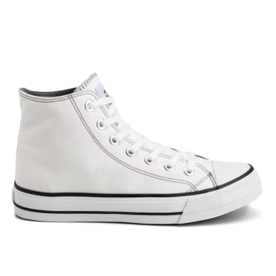 ZAPATILLA TOPPER RAIL HI CANVAS BLANCA CAÑA ALTA 25958