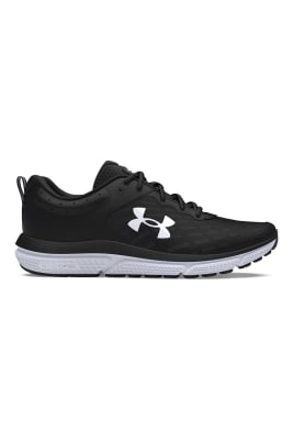 ZAPATILLA UNDER ARMOUR CHARGED ASSERT 10 BLACK/WHITE 3026179-001