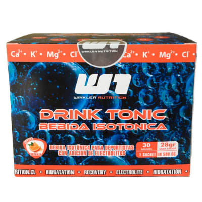 BEBIDA ISOTONICA W1 DRINK 28 GR SACHET