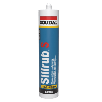 SOUDAL SILIRUB S SILICONA ACETICA CON FUNGICIDA1