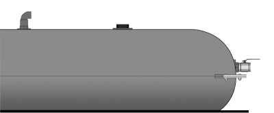 Estanque Cisterna Flexible 20M3 (5.7x4.6x1.2m) 2 Válvulas de 2
