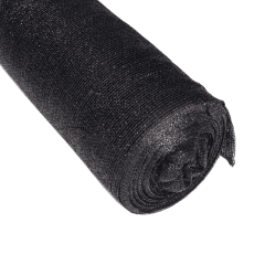 Malla Raschel Negra 80% Rollo 210cm x 100m