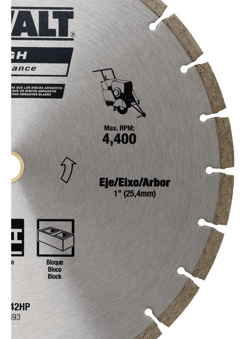 DISCO DIAMANTADO SEGMENTADO 14