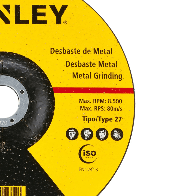 PACK 10 DISCOS DESBASTE METAL 7