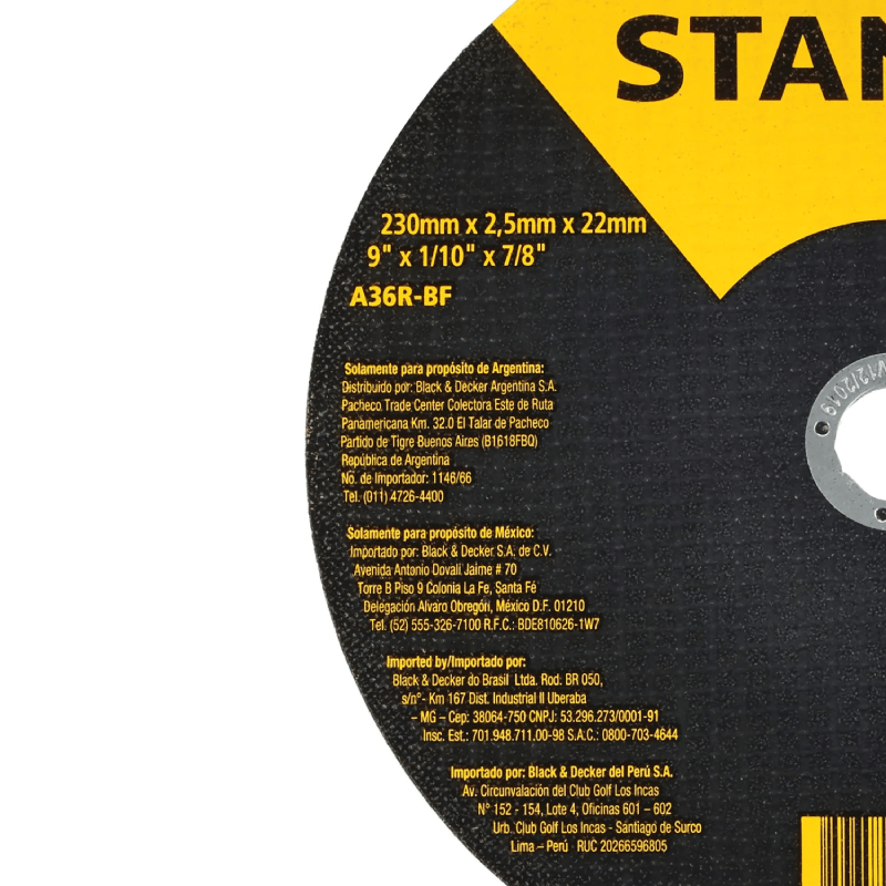 PACK 25 DISCOS CORTE ACERO INOX 9