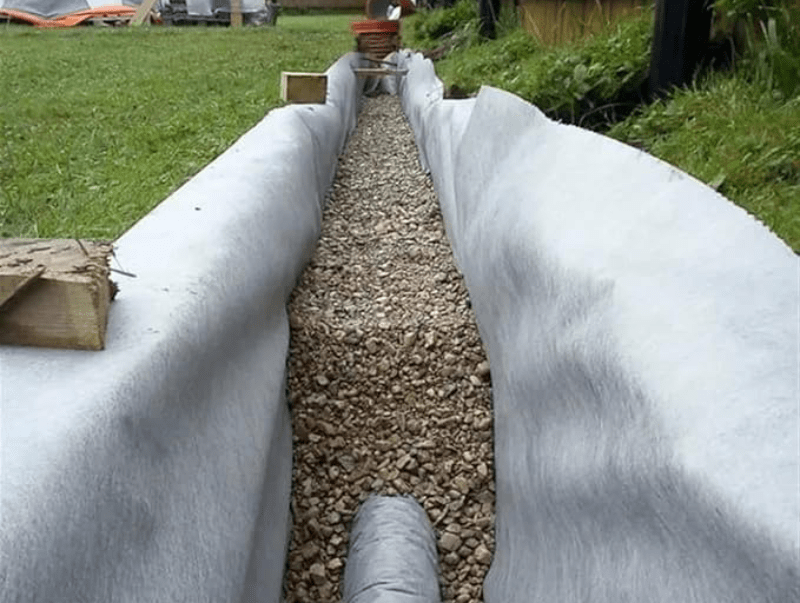 500M2 Geotextil Tencate Mirafi TS-20 125 g/m2 (Rollo 2m ancho x 250m largo)2