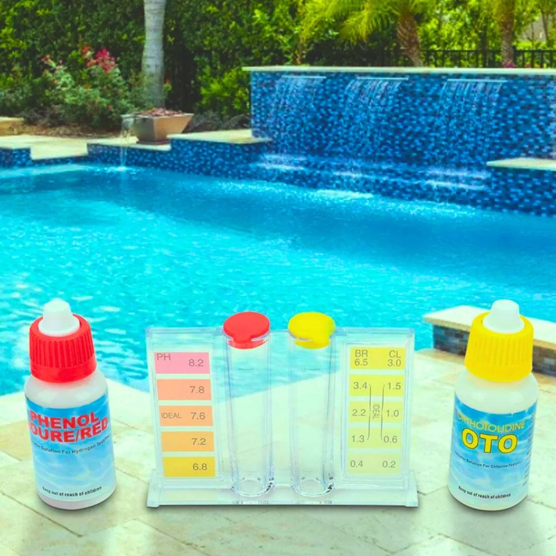 TEST KIT CLORO Y PH4