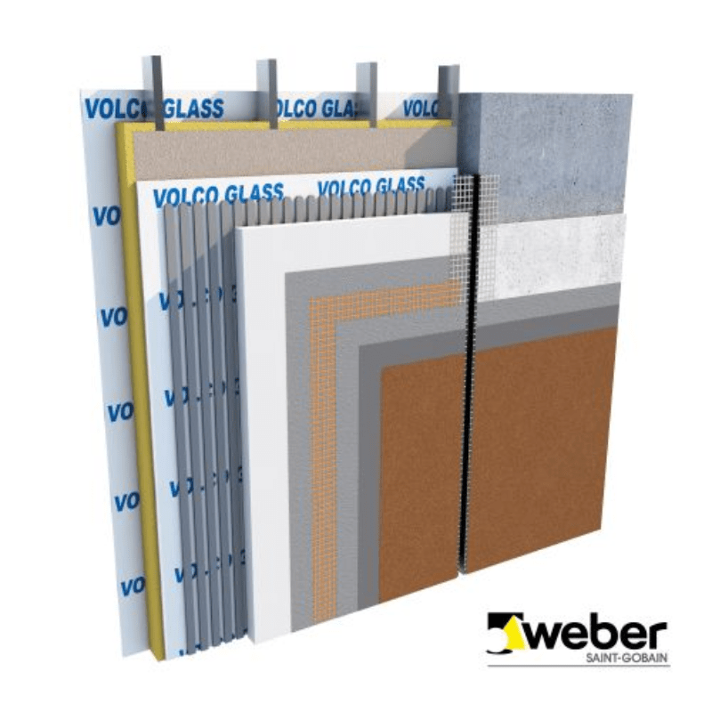 WEBER MALLA ORANGE EIFS 50M2 (1.0X50m)2