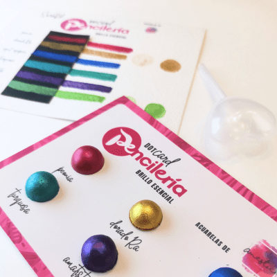 Dot Card Pencilería de Amestica -  Brillo Esencial - 6 colores1