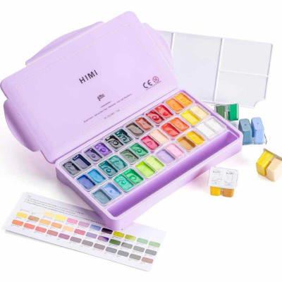 SET GOUACHE HIMI 12gr 36 Colores1