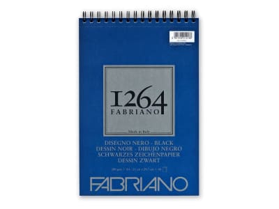 CROQUERA FABRIANO 1264 Negra - A41