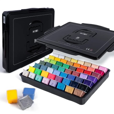 SET GOUACHE MIYA - Set 56 colores , 30 ml - negro3