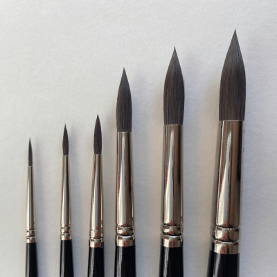 PINCEL ROSEMARY & CO Sienna Pointed Round1